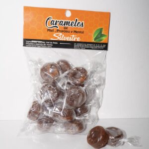 Caramelos del Miel, Propóleo y Mentol 80gr